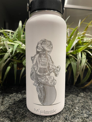 MiFlask - MoToToonZ - Valentino Rossi