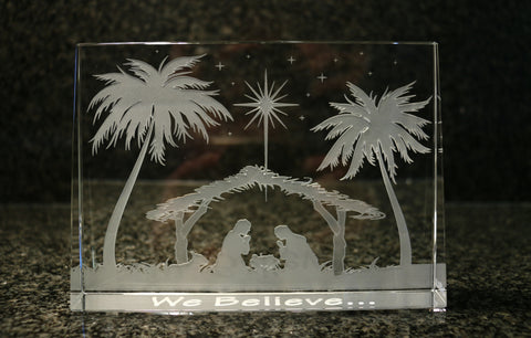 We Believe Nativity - Large